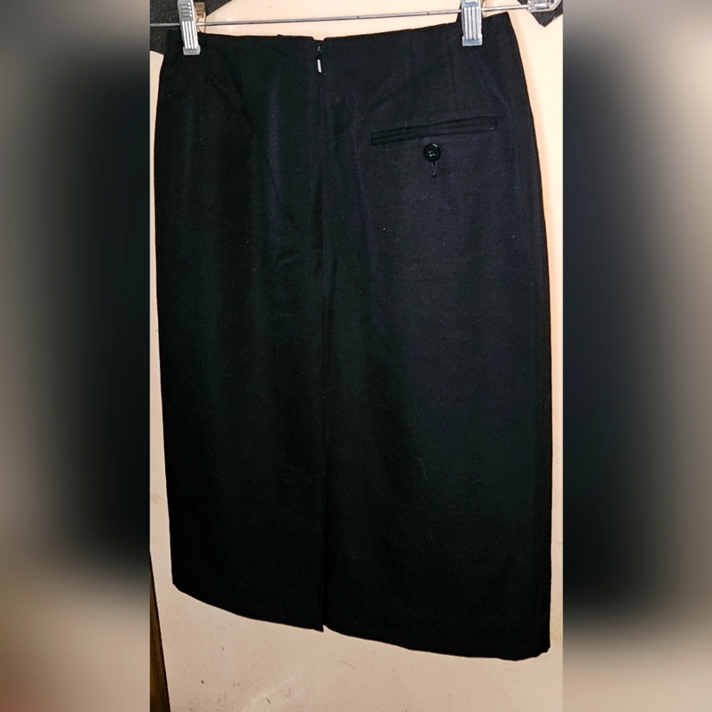 Vintage Liz Claiborne Collection Wool/Laine Skirt Size 4 Petite Excellent